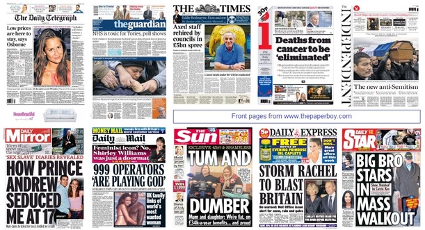 front pages 14-01-2015