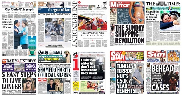 front pages 07-07-15