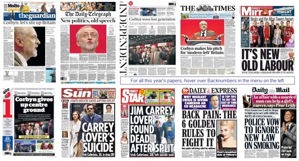 front pages 30-09-15