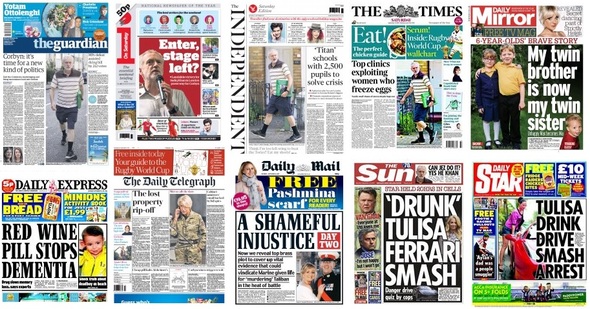front pages 12-09-15