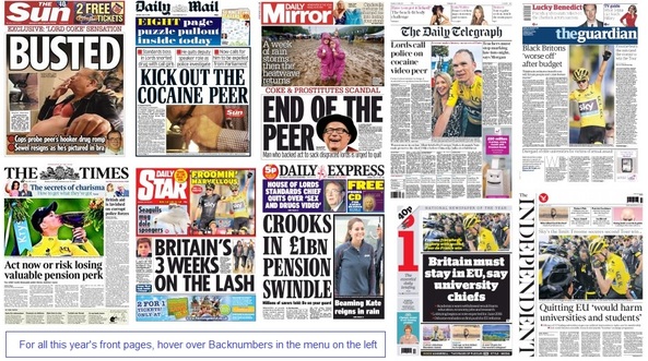 front pages 27-07-15