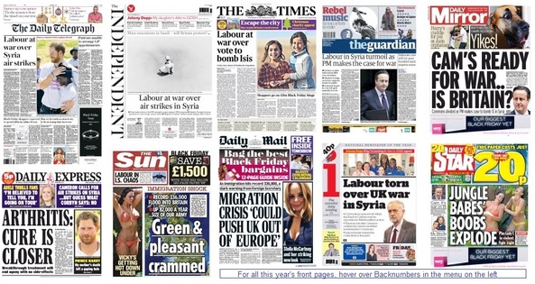 Front pages 27-11-15