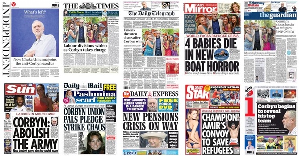 front pages 14-09-15