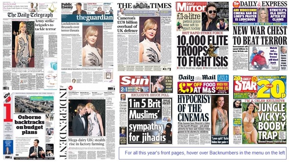 Front pages 23-11-15