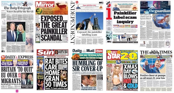 Front pages 15-12-15