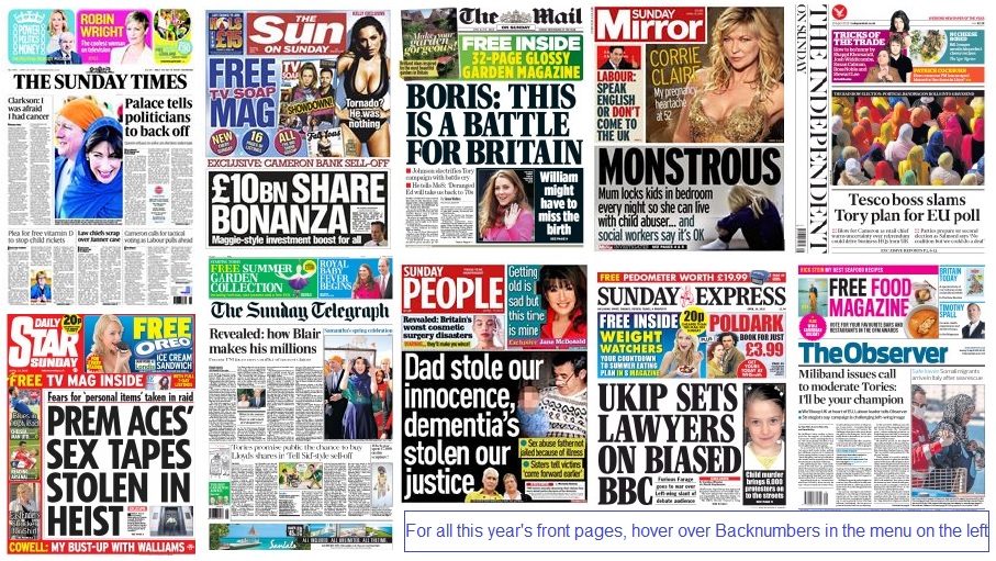 Front pages 19-04-15
