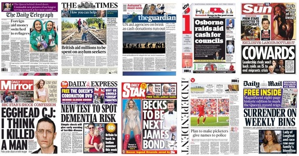 front pages 07-09-15