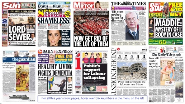 front pages 27-07-15