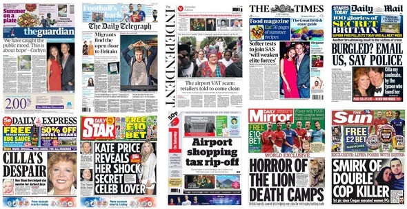 front pages 08-08-15