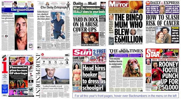 front pages 17-03-15
