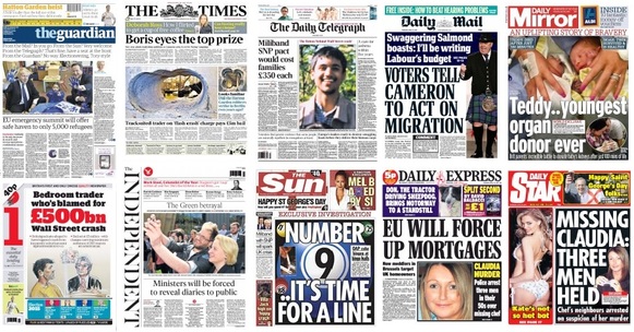 front pages 23-04-15