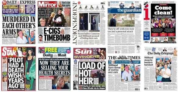 front pages 31-03-15