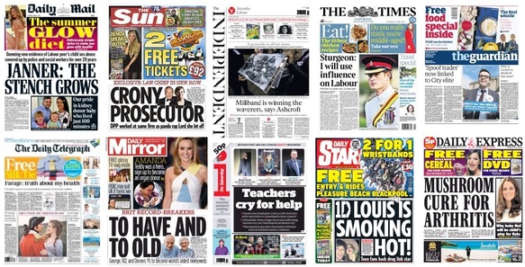 front pages 25-04-15