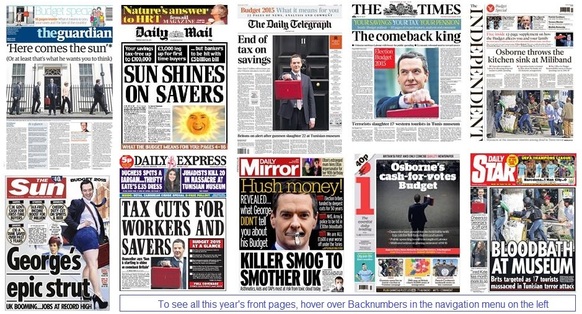 front pages 19-03-15