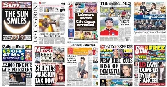 front pages 21-03-15