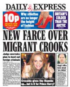 Express migrant crooks