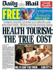 Mail the cost of health tourism