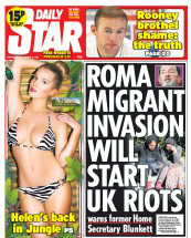 Star - Roma invasion will lead to riots