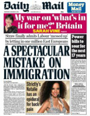 Mail immigration mistake