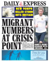 Express igrsnt numbers at crisis point
