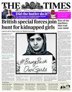 times front page