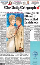 Telegraph immigrants fill 1 in5 skilled jobs