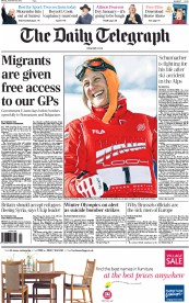 Telegraph migrants given free access to GPs