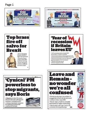 i front pages