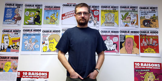 Charb and Charlie  Hebdo covers