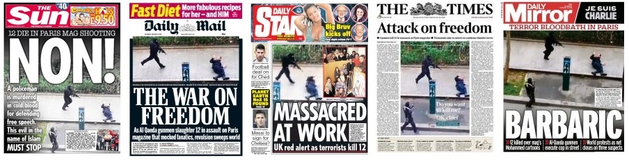 police front pages