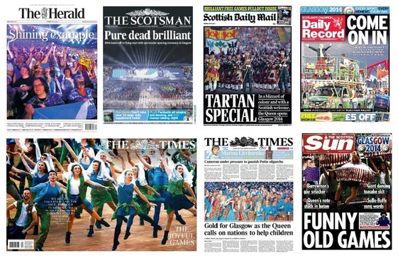 Scottish front pages