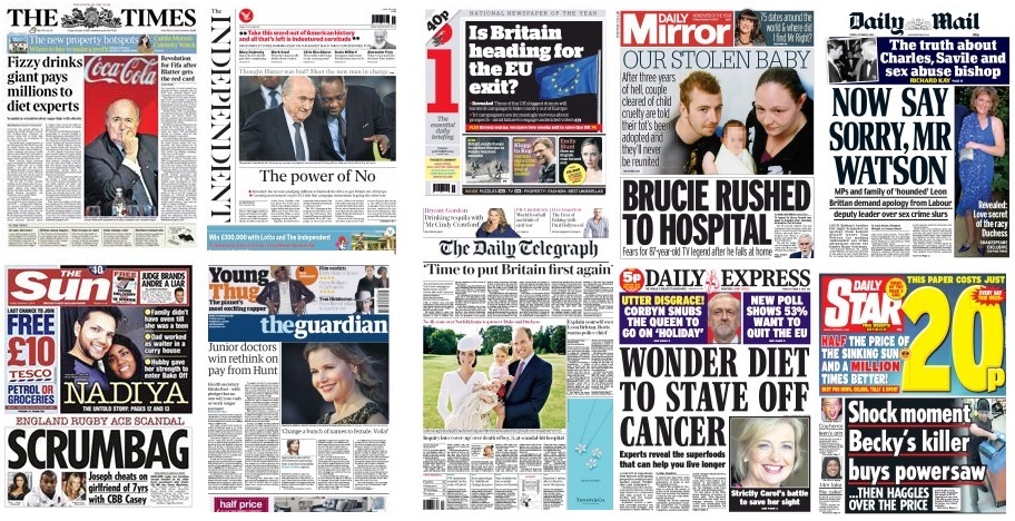 Front pages 09-10-15