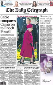 Telegraph Cable compres Cameron to Enoch Powell
