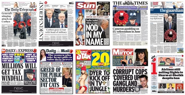 Front pages 09-11-15