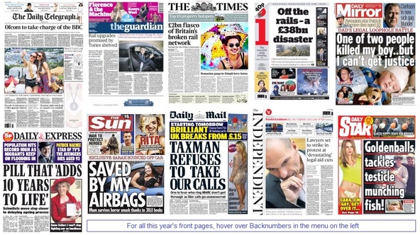 front pages 26-06-15