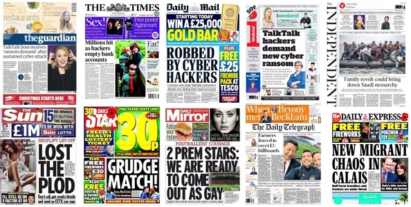 Front pages 24-10-15