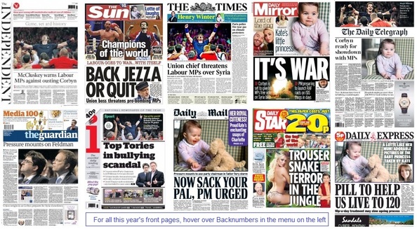 Front pages 30-11-15