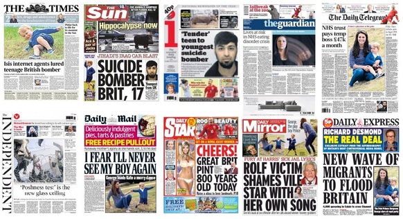 front pages 15-06-15