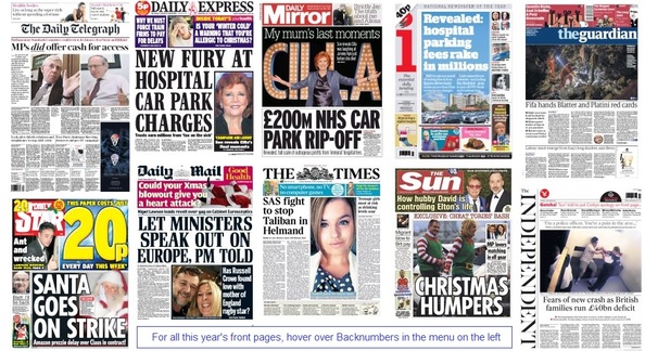 Front pages 22-12-15