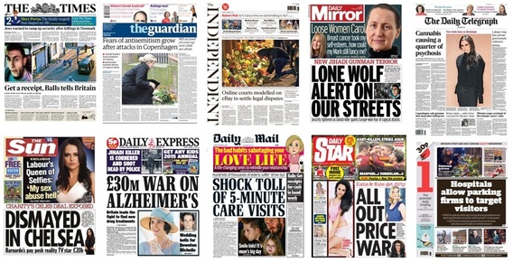 front pages 16-02-15