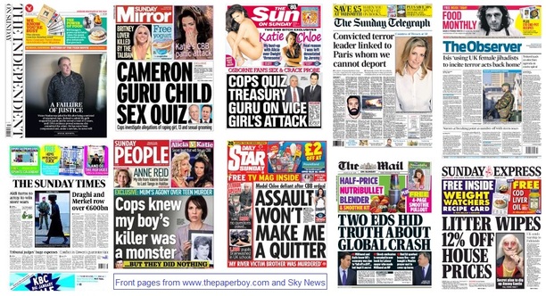 front pages 18-01-15