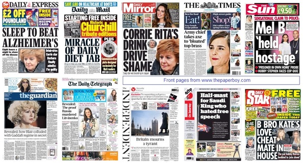 front pages 24-01-15