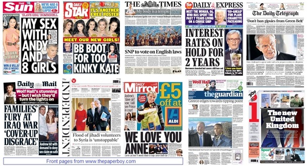 front pages 22-01-15