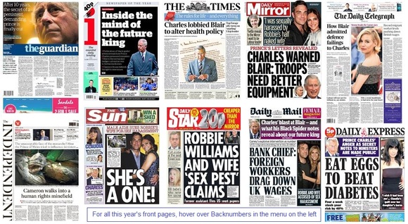 front pages 14-05-15