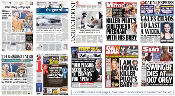 front pages 30-03-15